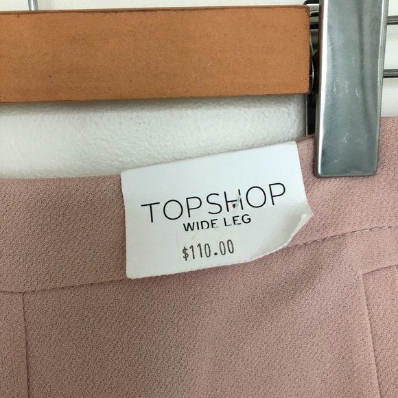 Top Shop Wide Leg Flare Pants - Picture 5 of 6